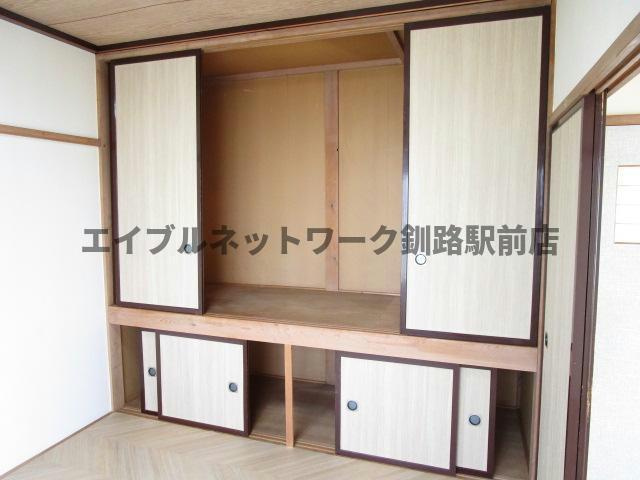 大沢マンションの収納