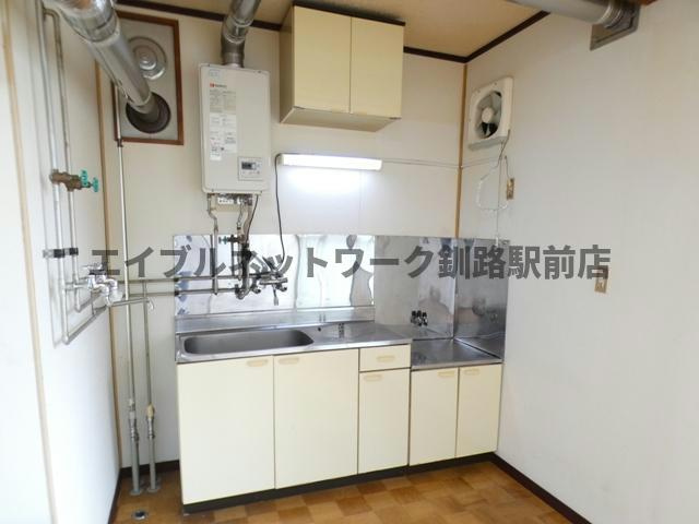 横川マンションＡのキッチン