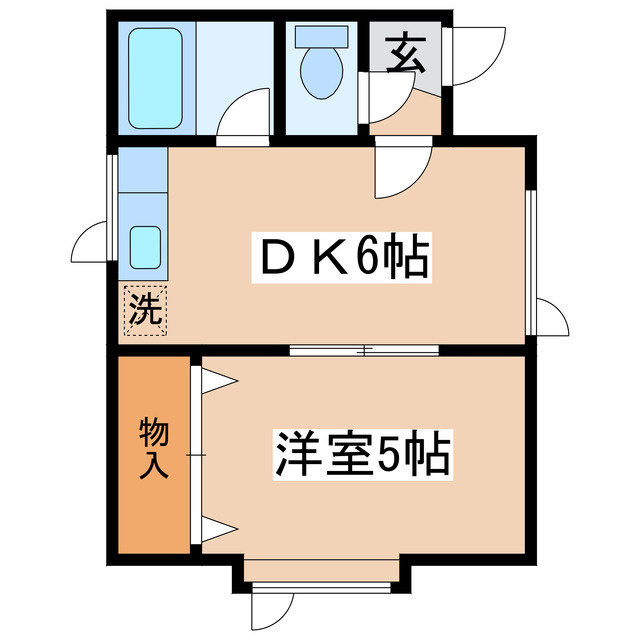 メゾンド千田Ｃの間取り