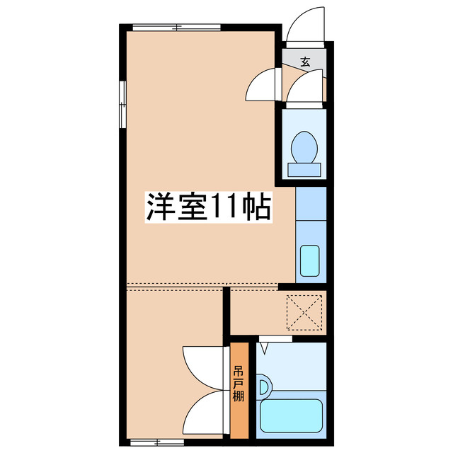 パークサイドＣの間取り