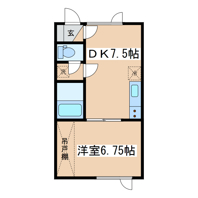 ラフィーネ花園の間取り