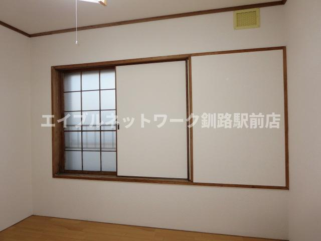 コーポ鶴ヶ岱の寝室