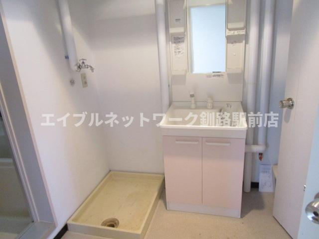 コーポ鶴ヶ岱の洗面所
