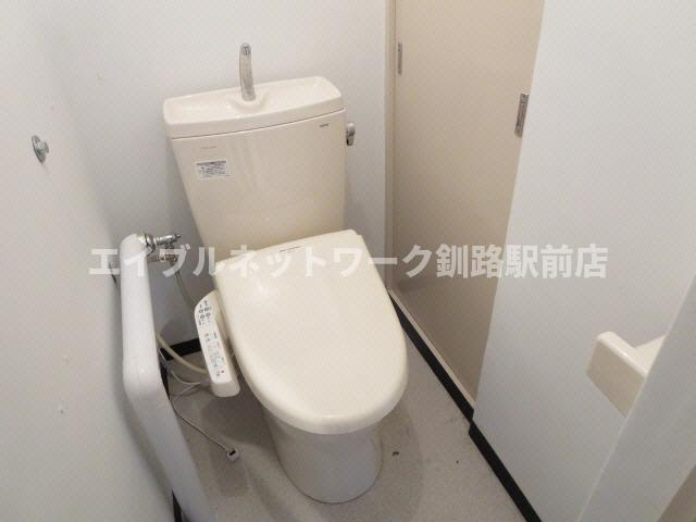 コーポ鶴ヶ岱のトイレ