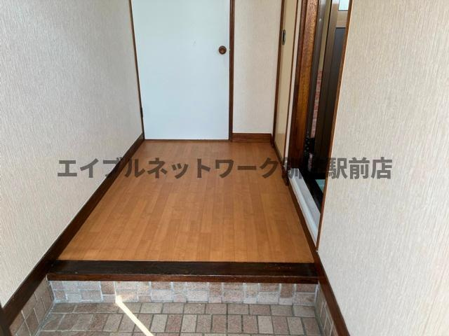 コダマハイツ1の玄関
