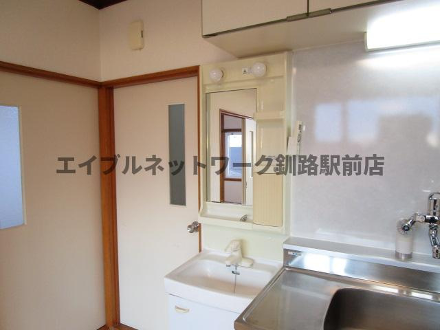 ドリームハイツの洗面所