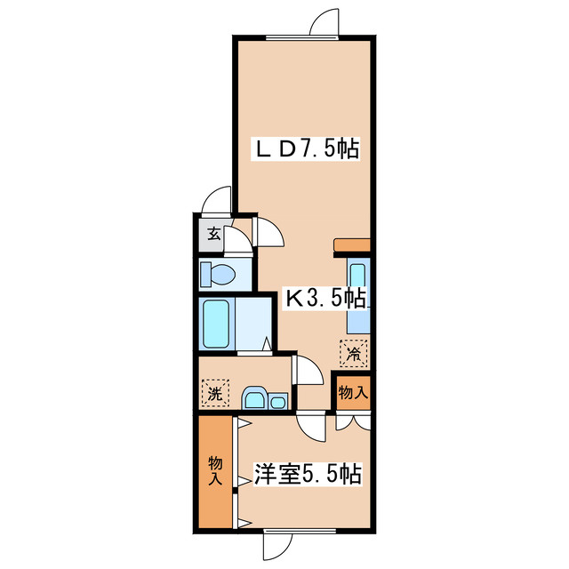 ペットハウス寿の間取り