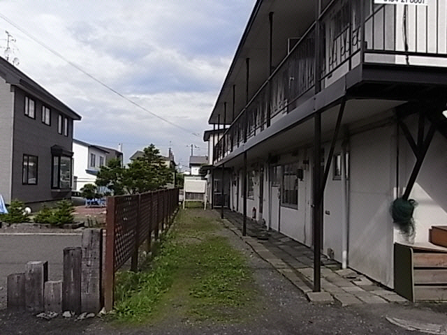 後藤マンションのエントランス