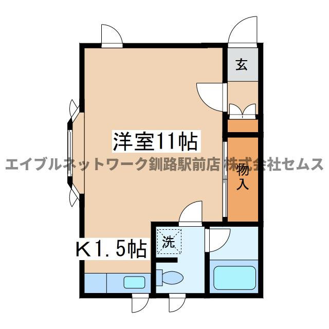 グレースコート（緑ヶ岡）の間取り