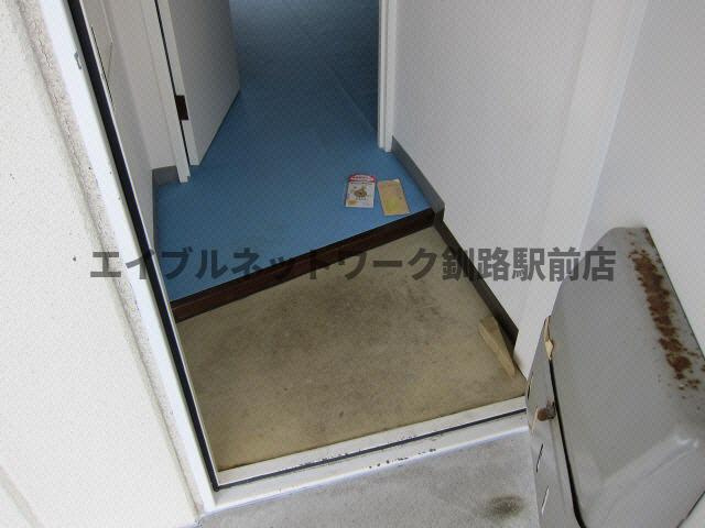 パークサイドマンション（栄町)の玄関