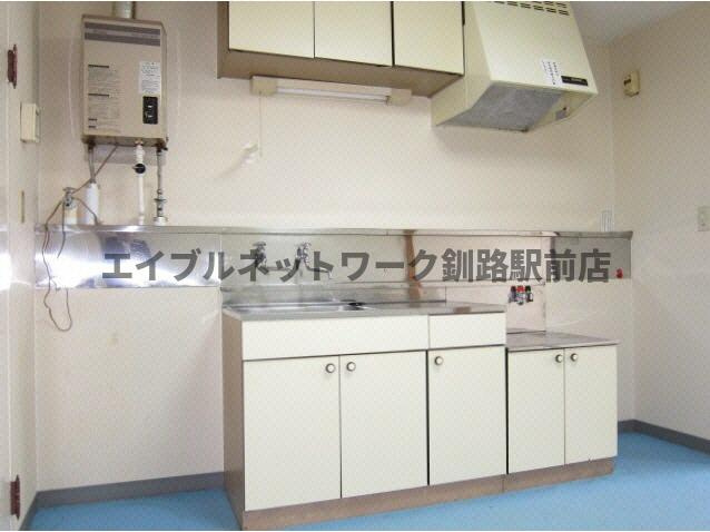 パークサイドマンション（栄町)のキッチン