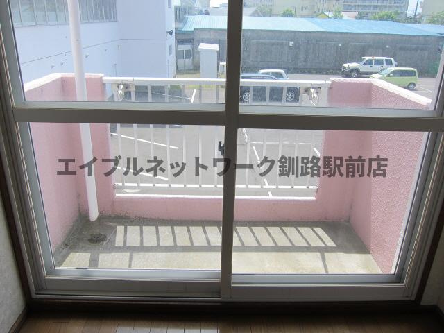 アビタシオンリビエールのバルコニー