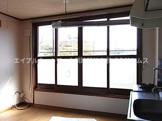 ハイツきくち（紫雲台）の居間・リビング