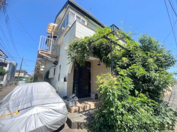 ■相模原市南区双葉2丁目　建築条件なし　売地の外観|西側からの外観写真☆