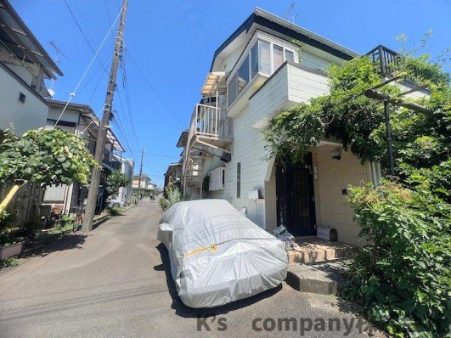 ■相模原市南区双葉2丁目　建築条件なし　売地の前面道路含む現地写真|前面道路の様子です◇