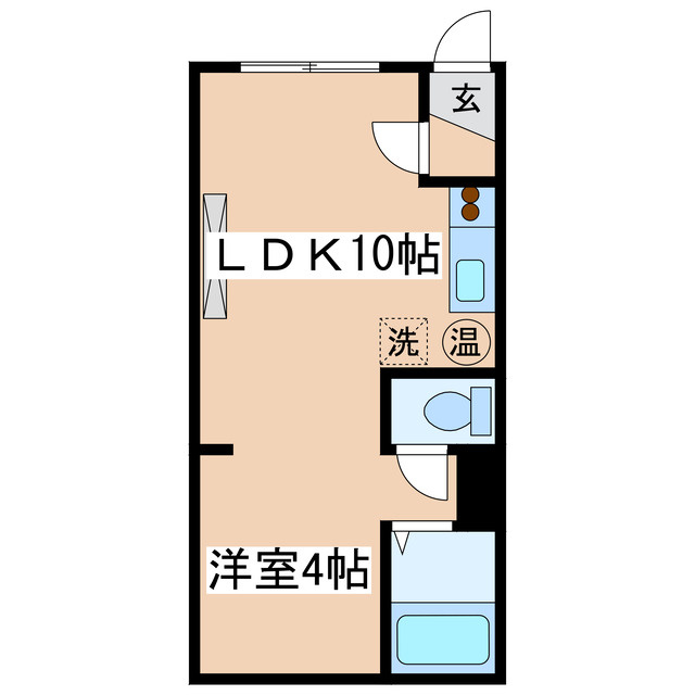 パークサイド貴の間取り