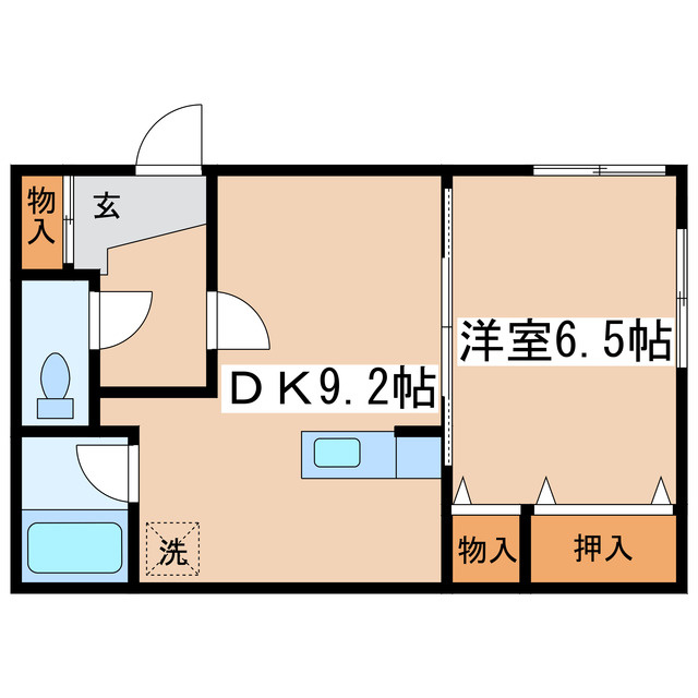 ハーバーシティ浦見 No.8の間取り