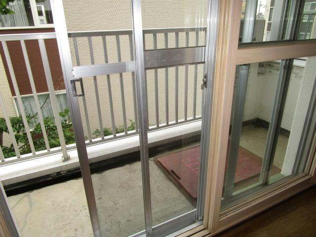 ハイツシャロムのバルコニー