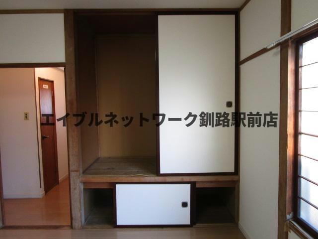 片渕マンションの収納