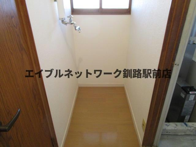 片渕マンションの洗面所