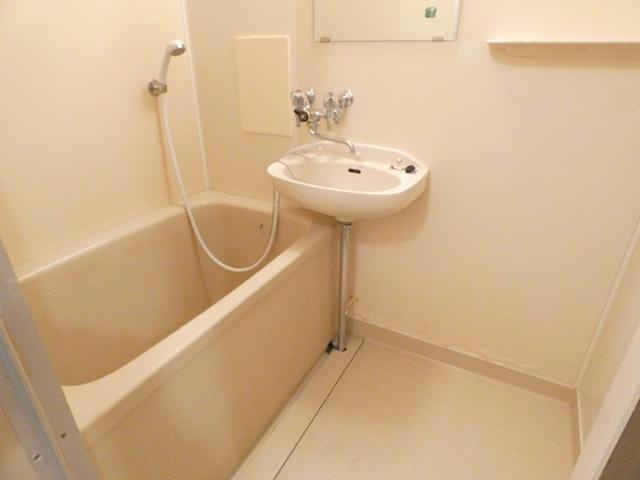 ハイツテクノスの浴室