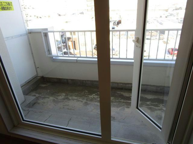 クレインマンションのバルコニー