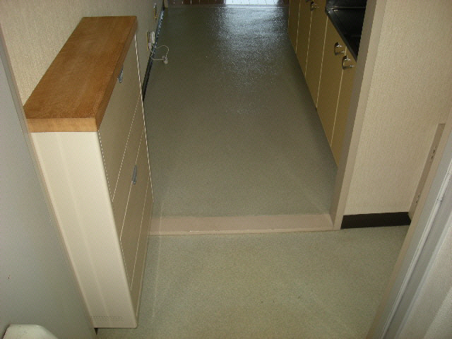 クレインマンションの玄関