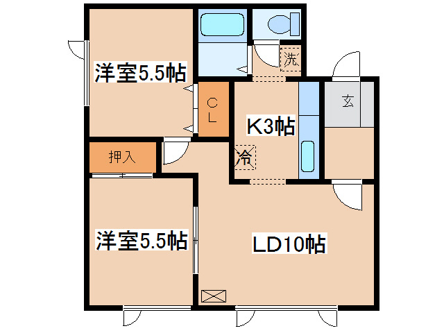 ファミーユの間取り
