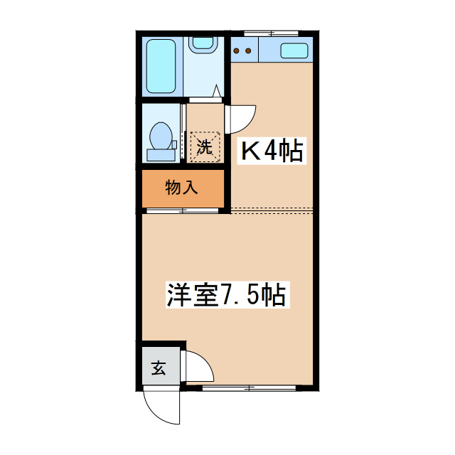 クインヒルズANNEXの間取り