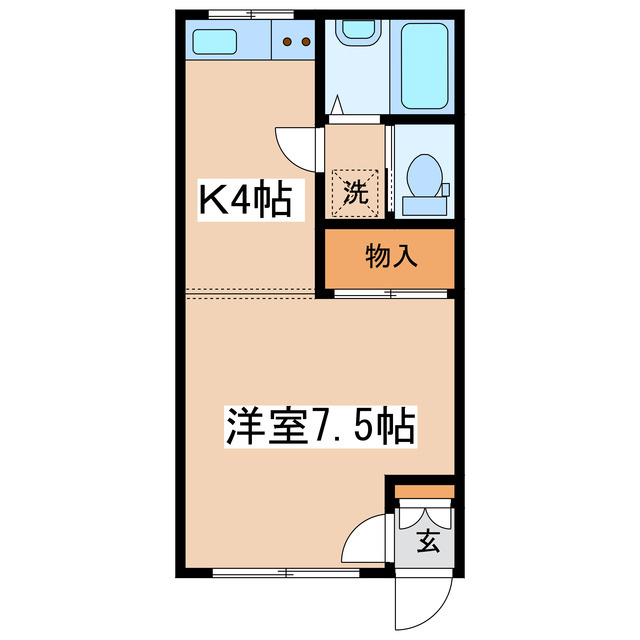 クインヒルズANNEXの間取り