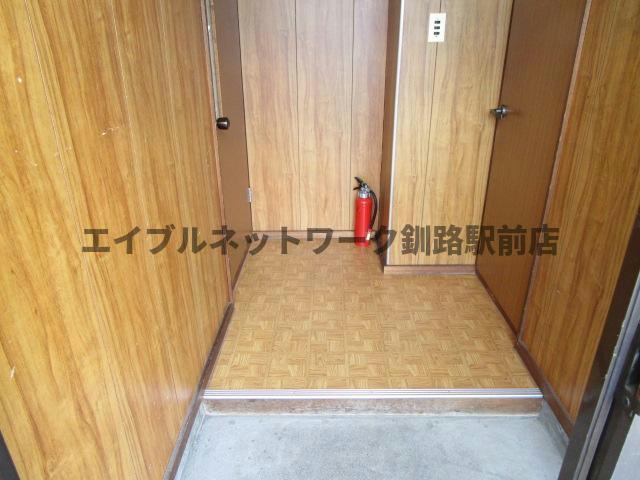 第５緑風荘の玄関