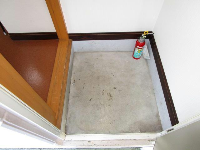 コーポつぼいの玄関