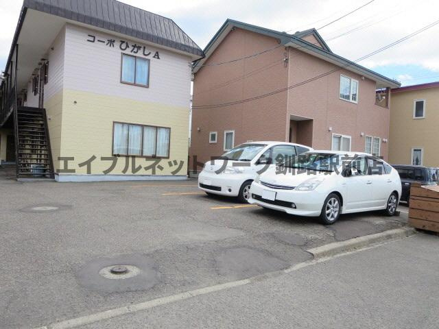 コーポひがしＡの駐車場