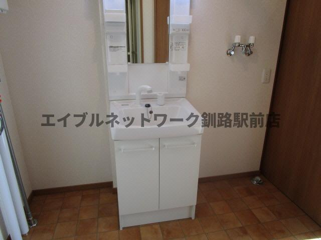 ノースストリート１２の洗面所