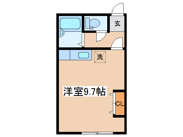 ドミールＲＡＮの間取り