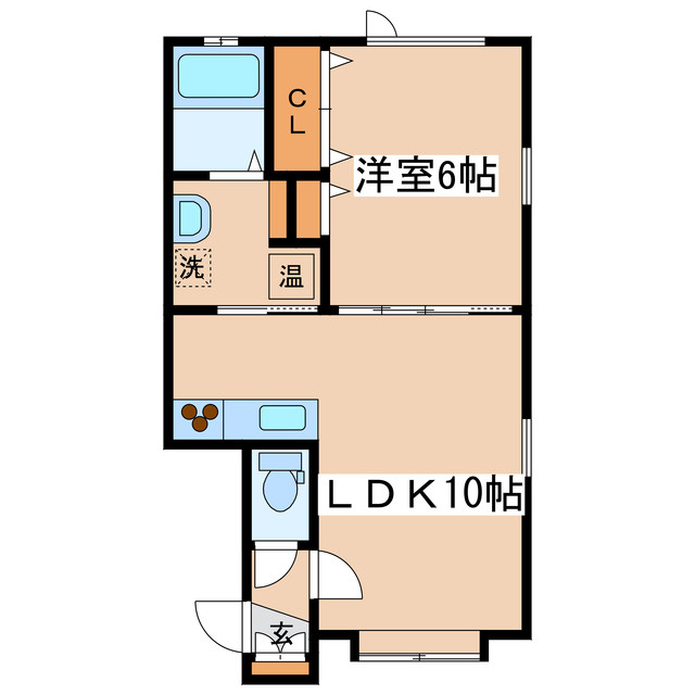 川端ビレッジの間取り