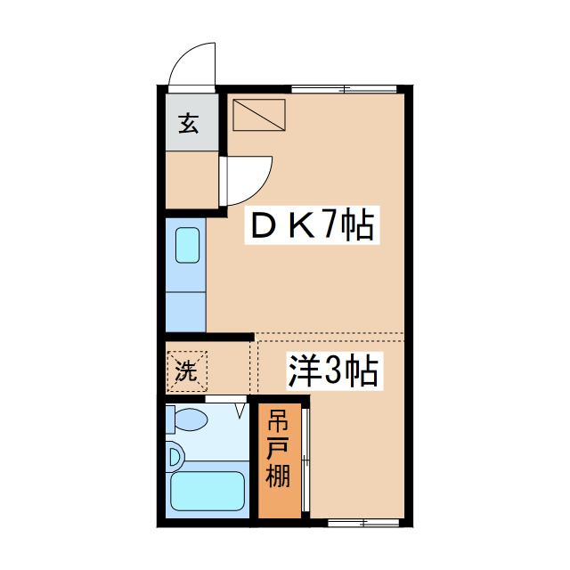 パークサイドＹの間取り