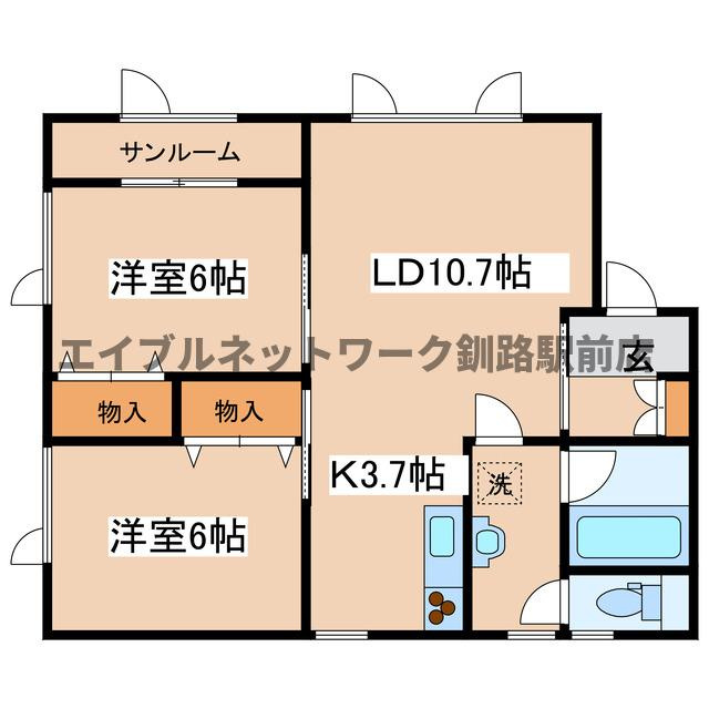 ブルーハーバーの間取り