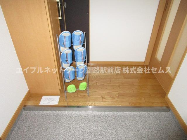 ブルーハーバーの玄関
