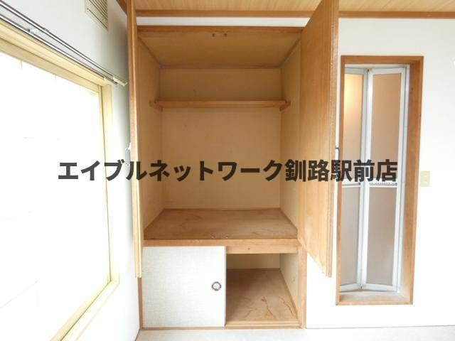 ルコニュー釧路荘の収納