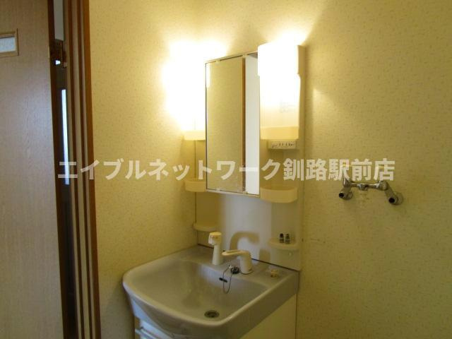 第２カトレアハイツの洗面所