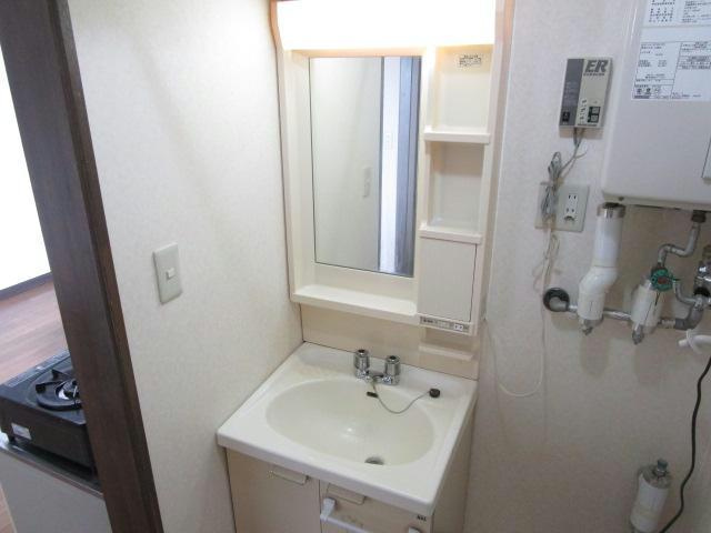 コーポパークサイドの洗面所