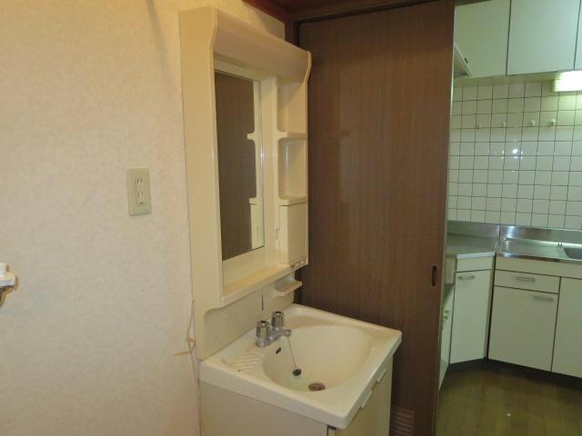 コーポパークサイドの洗面所
