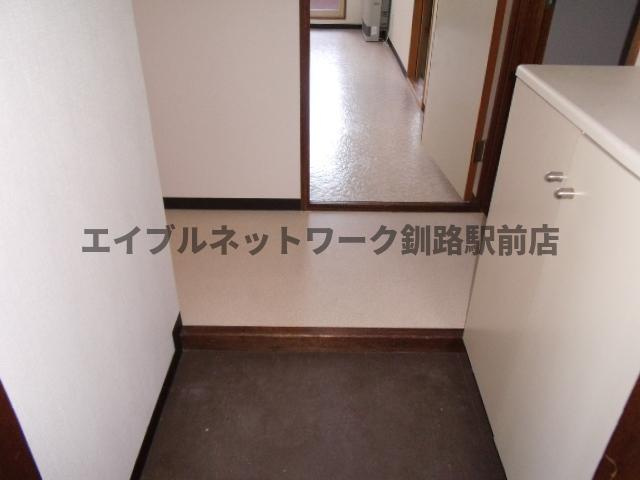 仲浜ハイツの玄関