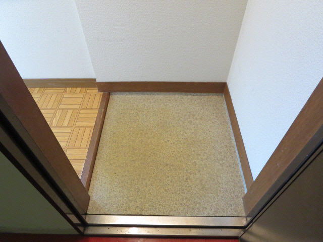 セントラルハイツ（川上町）の玄関