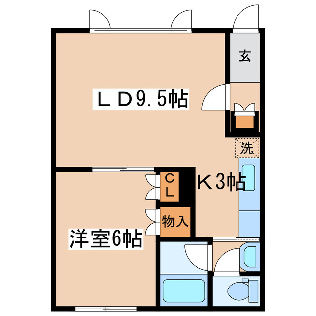 ＭＡＰ１号館の間取り