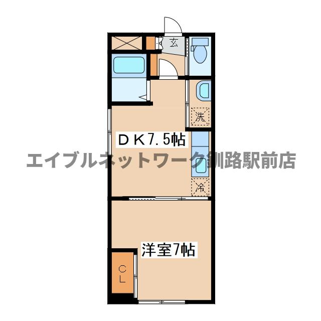 セブンハイツの間取り