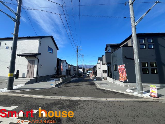 相模原市南区磯部　建売変更の前面道路含む現地写真