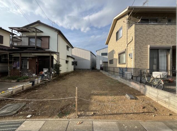 敷地面積30.25坪　売地　川越市大塚新町