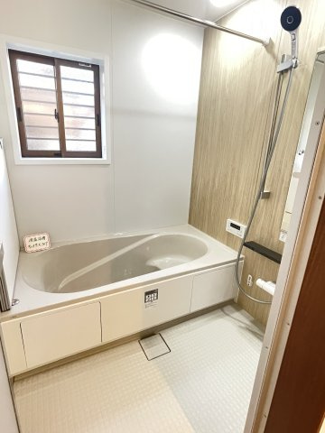 所沢新町新築戸建の浴室|保温浴槽・キレイサーモフロア・浴室換気乾燥暖房機付き！